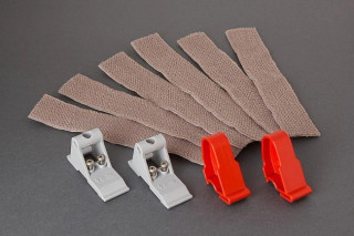 Fiamma Motorhome Privacy Fast Clip Kit For Omnistor Awnings Set - 98655-901