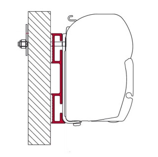Fiamma Motorhome Caravanstore F45 Awning Adapter D 12cm Bracket Kit - 98655-022