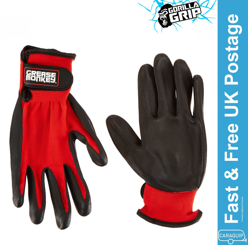 Grease Monkey Foam Nitrile Coated Gloves (All Sizes)