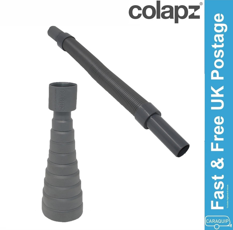 COLAPZ Waste Outlet Pipe x 1 + Adaptor