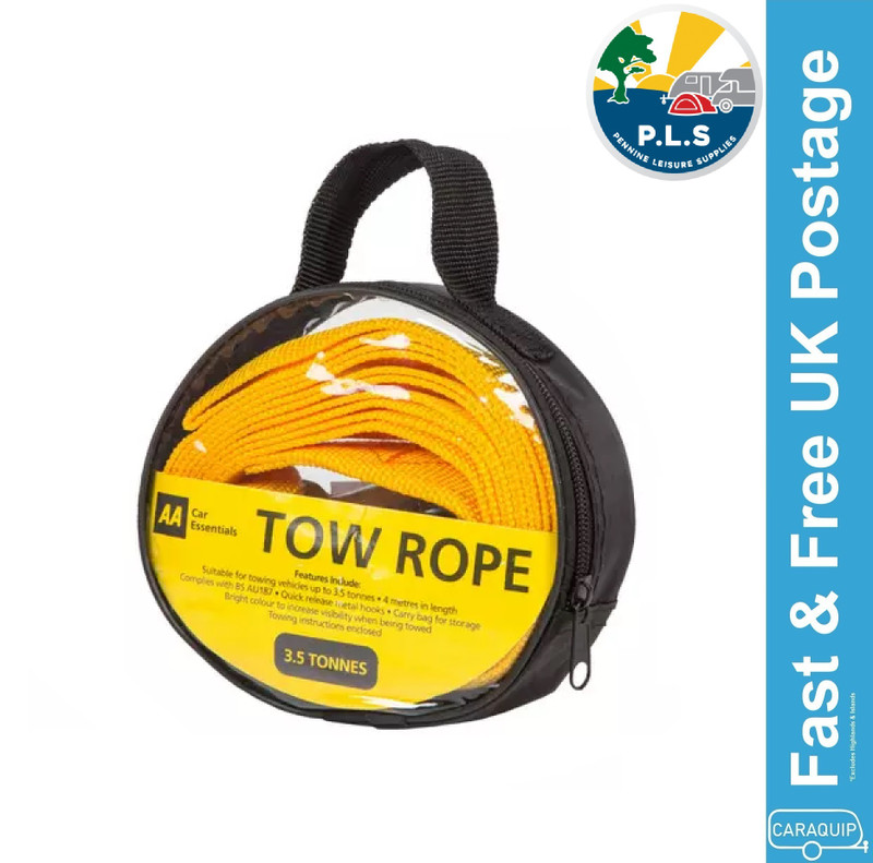 2 Tonne Tow Rope 3 Metre