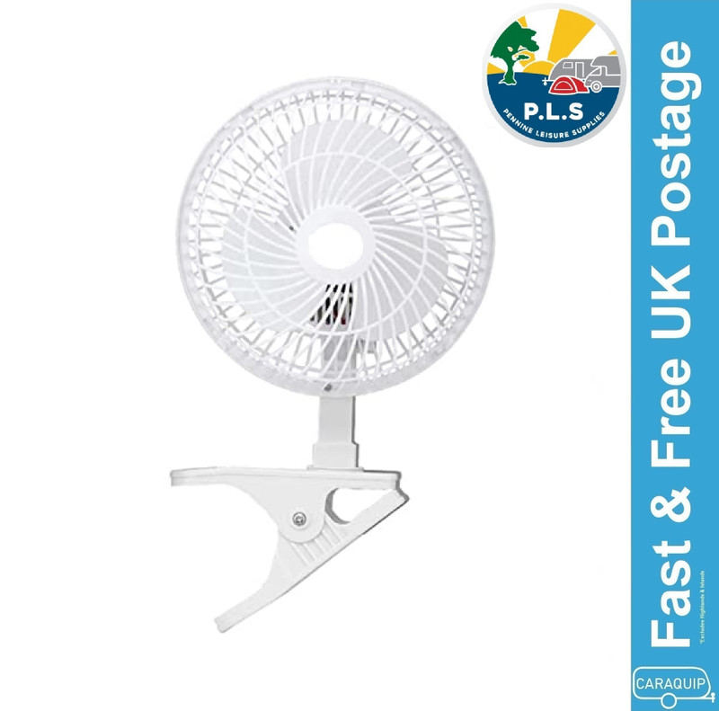 Clip-on Mains Fan - 6"