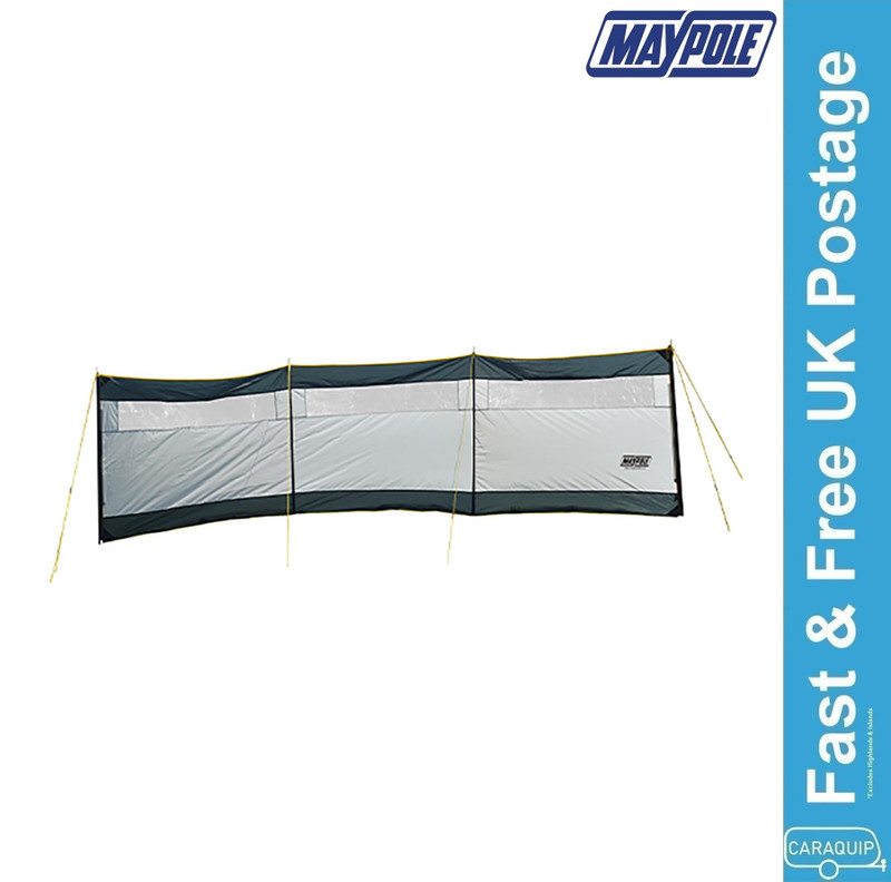 Maypole 3 Panel Steel Poled Windbreak - MP9524