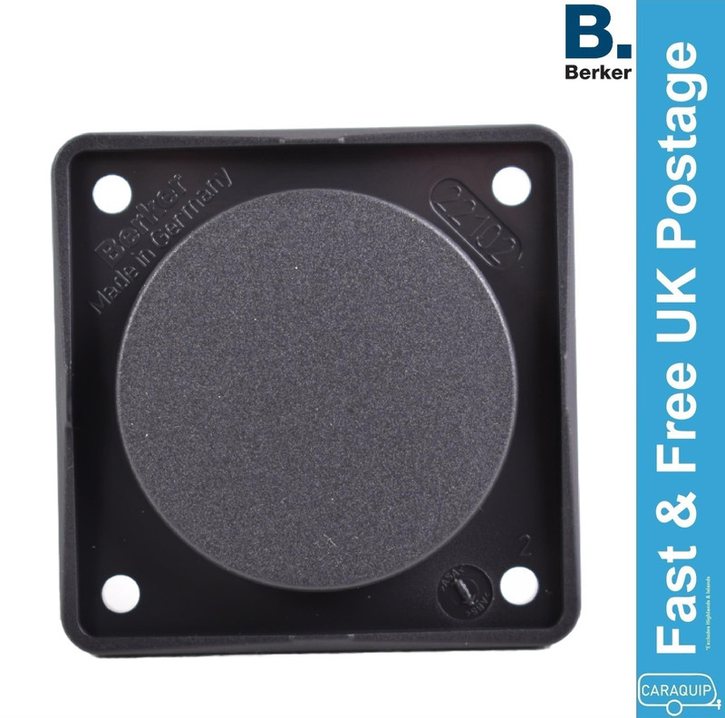 Berker Blanking Plate Anthracite - 21220A