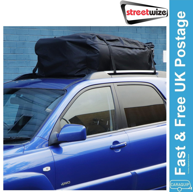 Streetwize Water Resistant 458L Roof Box Cargo Soft Bag 135 x79 x43cm