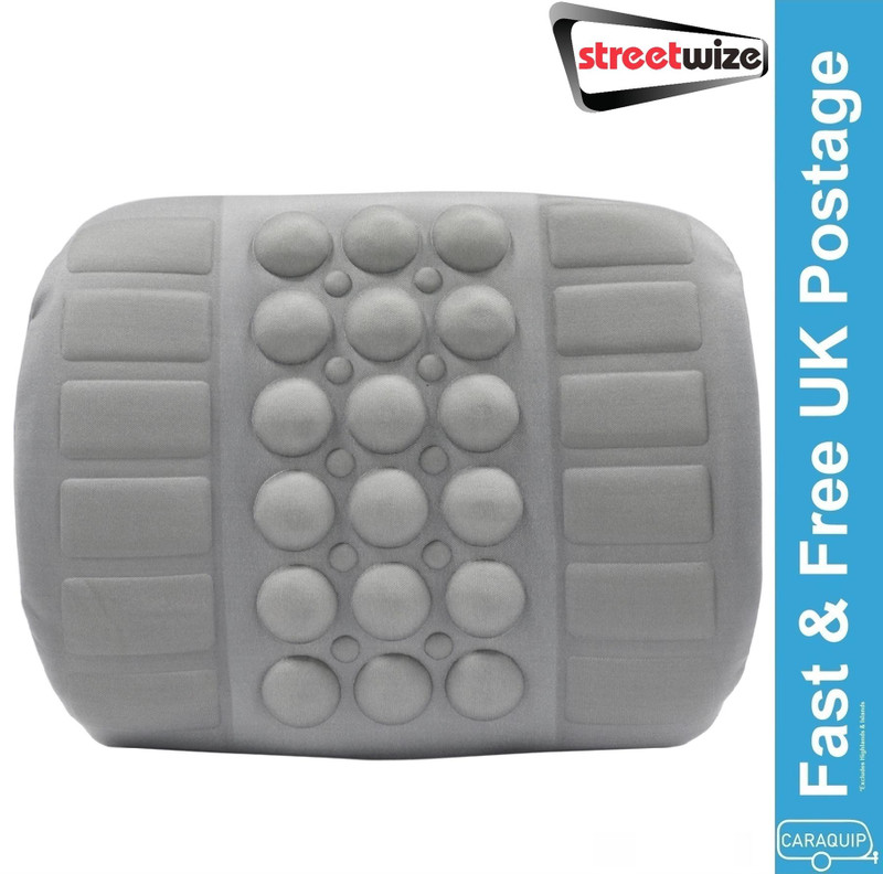 Streetwize Lumber Lumbar Back Support Ergonomic Seat Chair Cushion