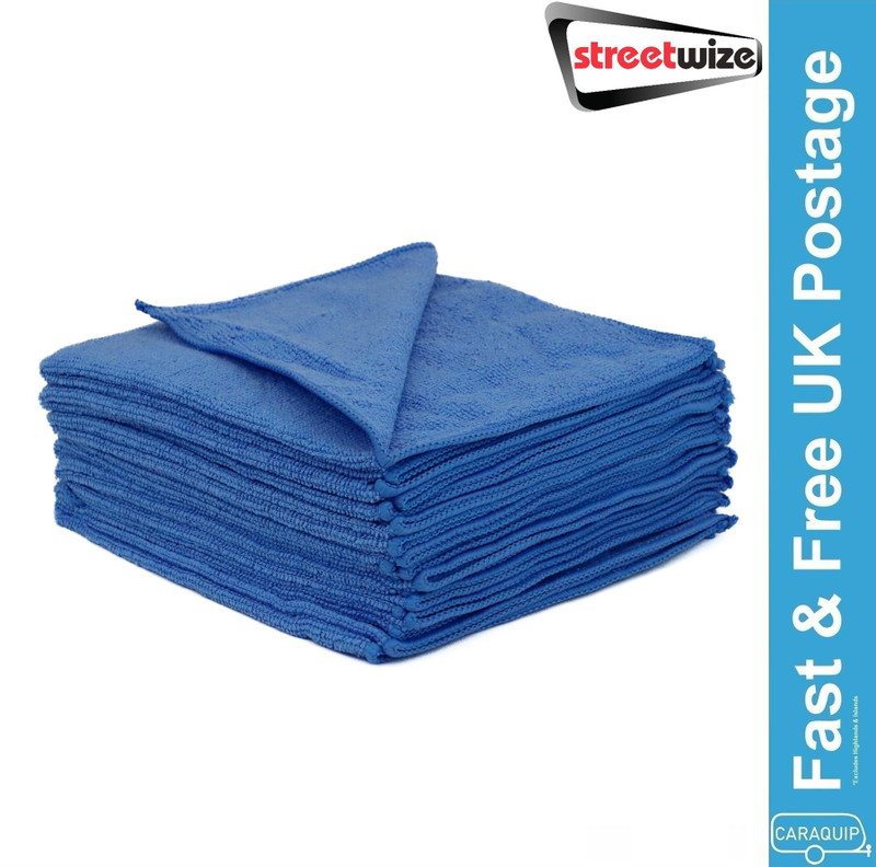 Streetwize Microfibre Cloth 10 Pack