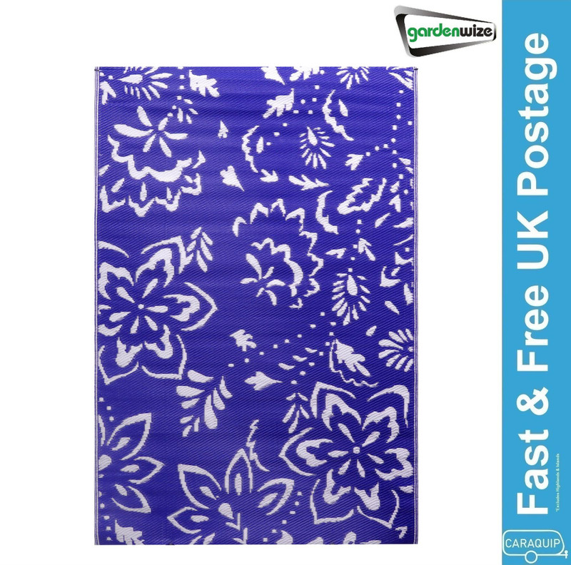 Gardenwize Hampton Floral Outdoor Rug - 120cm x 180cm (Medium)