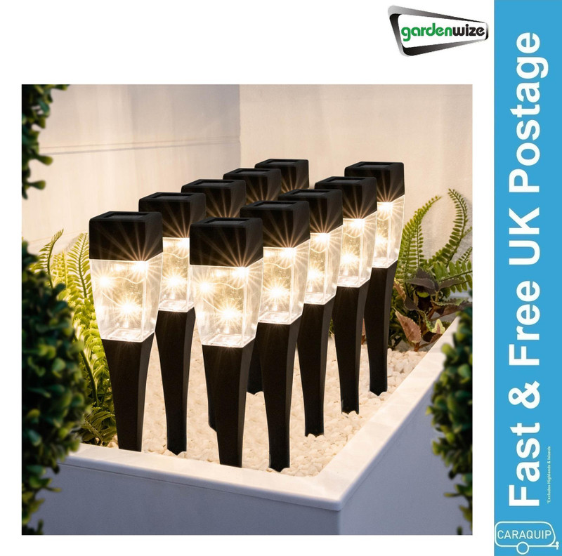 Pack of 10 Solar Fairy Pathway Lights