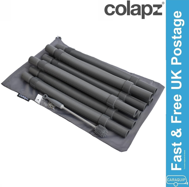 Colapz Flexi Extendable Waste Pipe Adaptor Caravan Motorhome Service Pitch Kit - View #9