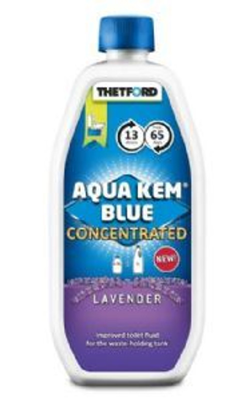 Thetford Aqua Kem Blue 780ml Concentrated Lavender Toilet Caravan Motorhome