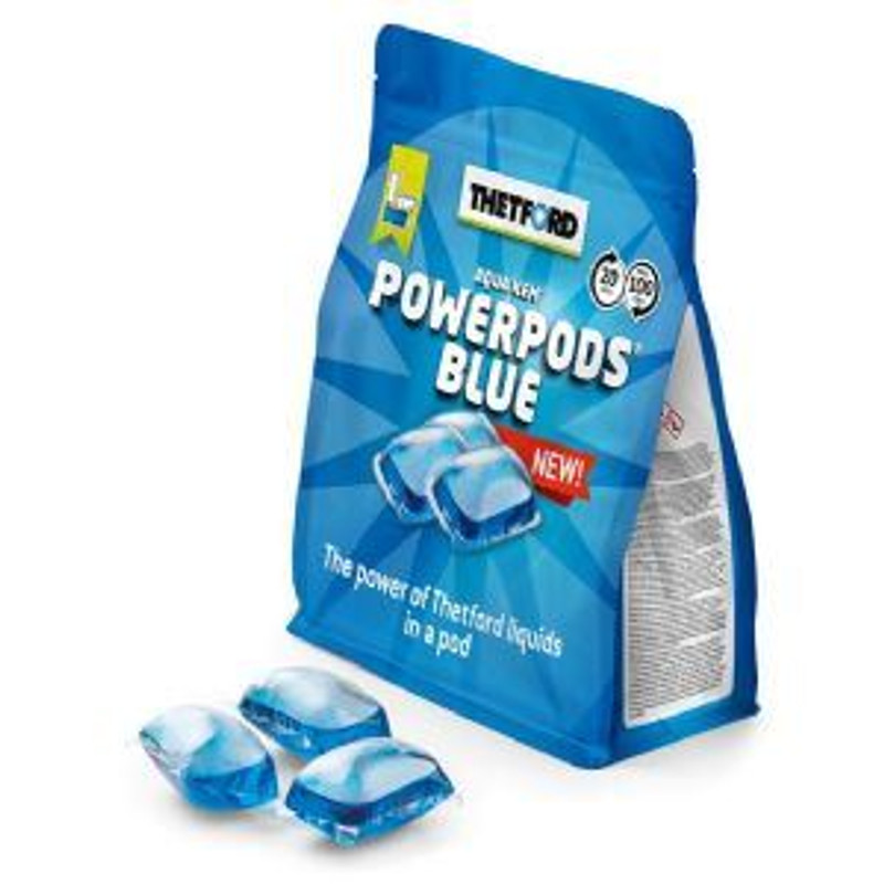 Thetford AquaKem PowerPods Blue Sachets Tabs Toilet Chemical Caravan Motorhome