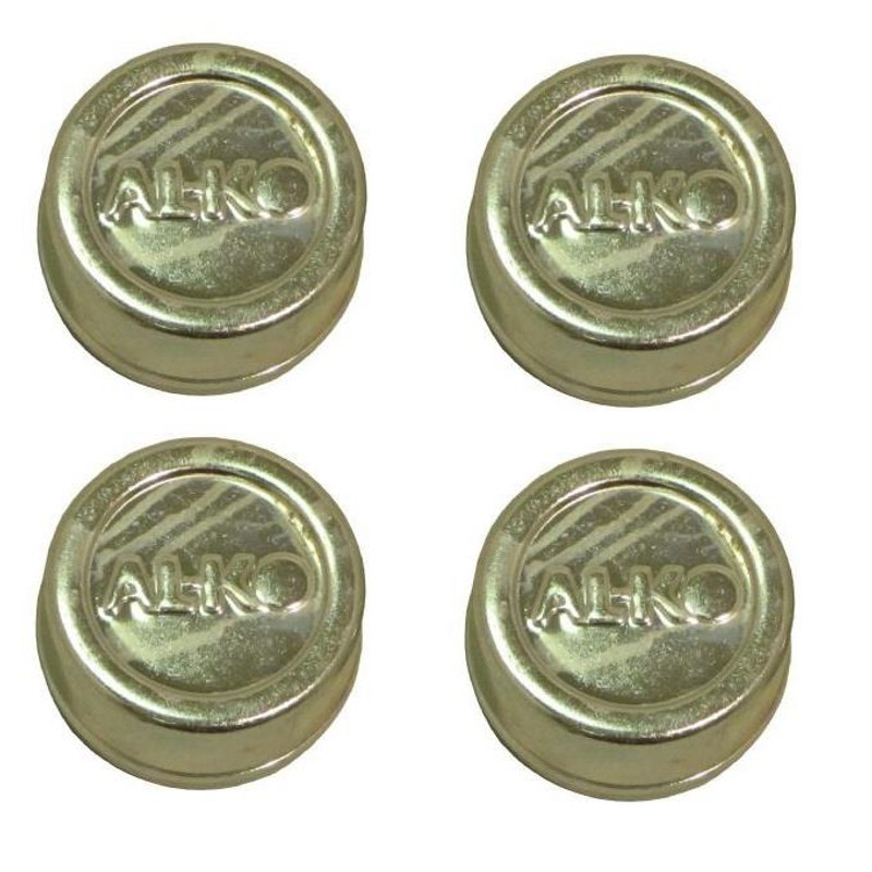 4 AL-KO Wheel Hub Dust Grease Cover One Shot Nut Cap 55mm Caravan Trailer 581197