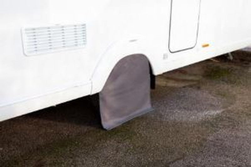 Single Wheel Cover Caravan Motorhome Trailer Towing - 7347B