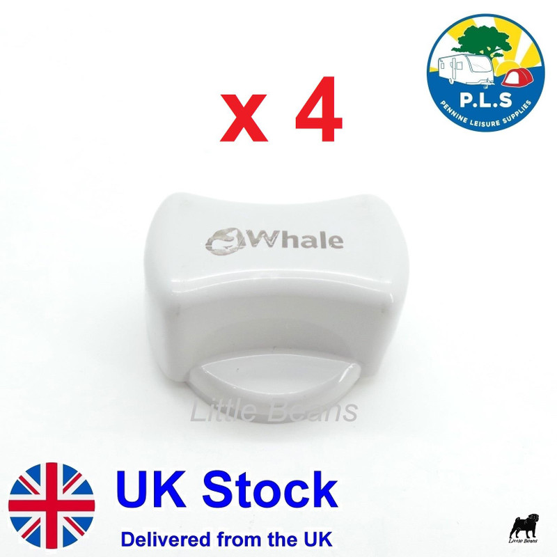WHALE Elegance Tap Top Replacement Knob Caravan Motorhome Boat AK3034B x 4