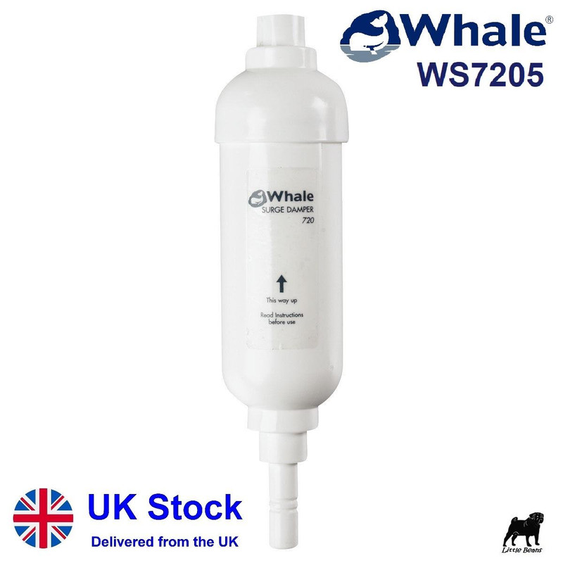 WHALE Surge Damper Water System Pump 12mm Caravan Motorhome Boat WS7205