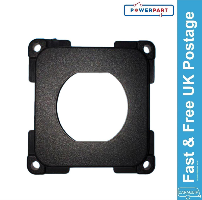 C-Line USB Mounting Socket Plate Grey CBE Caravan Motorhome VW Campervan Boat