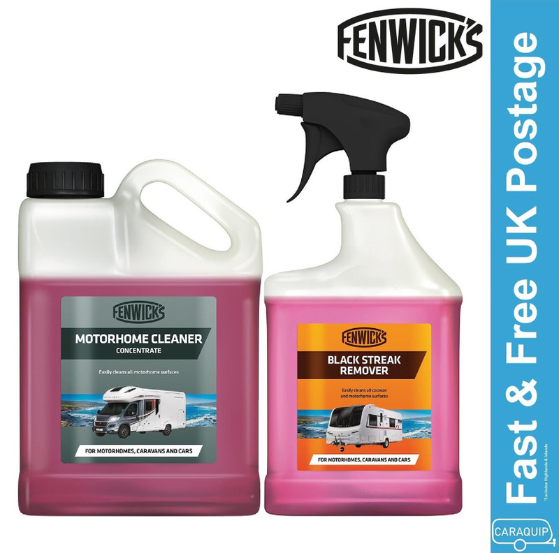 Caraquip.co.uk Fenwicks Motorhome Cleaner & Black Streak 1L MR-0304K3.1 13.95 New Caraquip