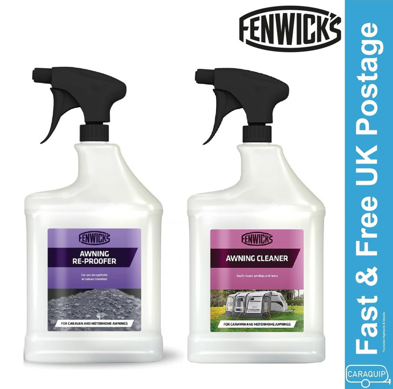 Caraquip.co.uk Fenwicks Awning Reproofer & Cleaner 1L MR-1813K1.1