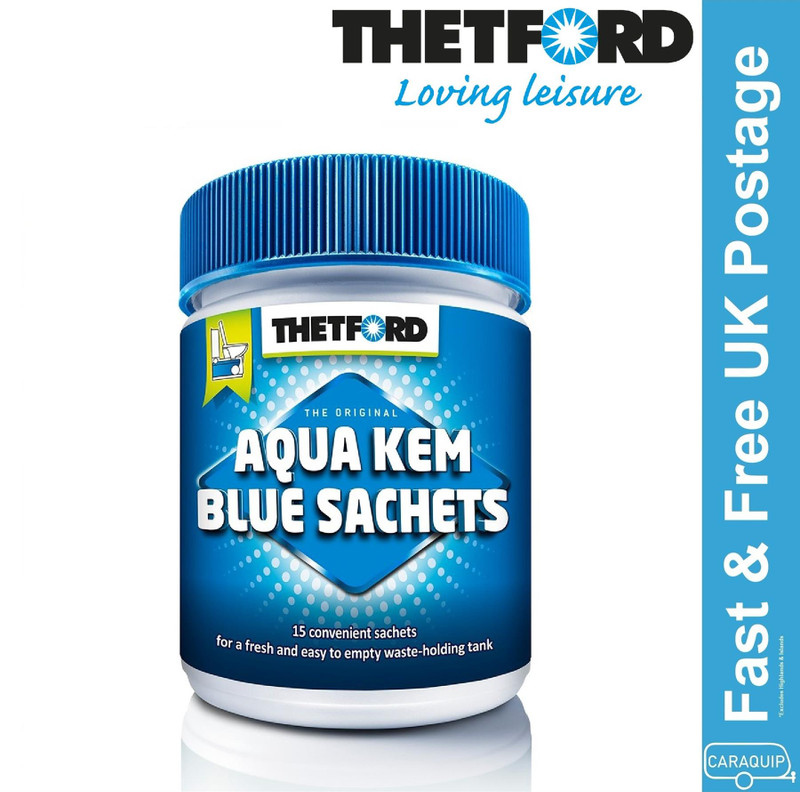 Caraquip.co.uk Thetford Aqua Kem Blue - Sachets MR-30235AJ