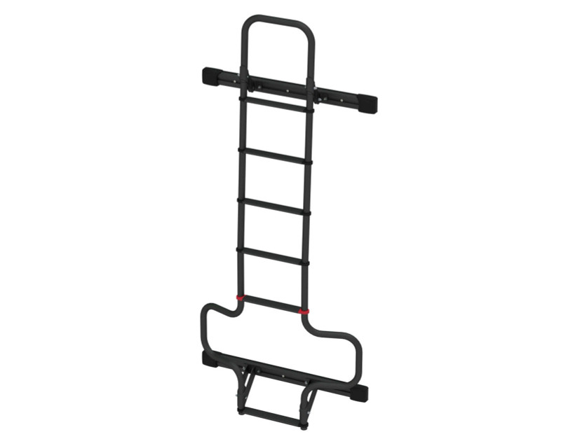 Fiamma Motorhome Deluxe DJ Ducato Jumper Boxer Black 6-Step Ladder - 02426A09A