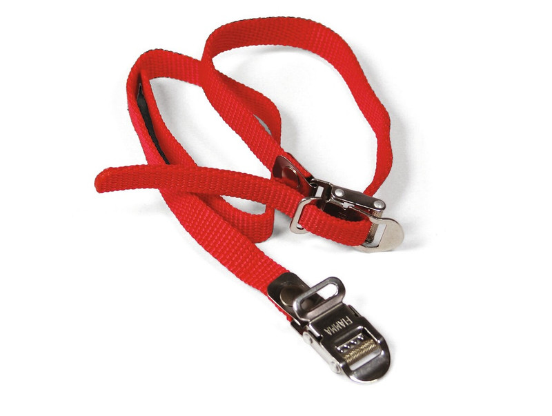 Fiamma Motorhome Red Carry Bike Strip Kit W/ Stainless Steel Buckle - 98656-320