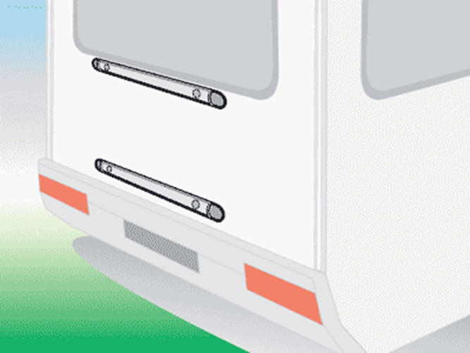 Fiamma Motorhome Perforated Aluminium Mounting Support Bars 2 Pcs - 98656B682