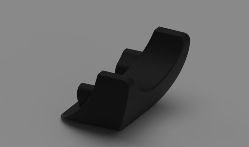 Fiamma Motorhome Carry Bike Rail Premium Black RS End Cap - 98656M190