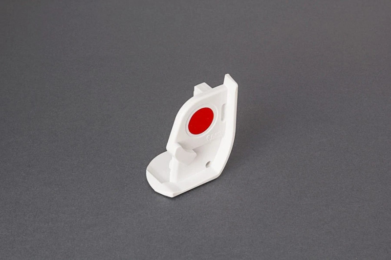 Fiamma Motorhome F45i Left Hand Lead Bar End Cap Polar White - 05139-01-