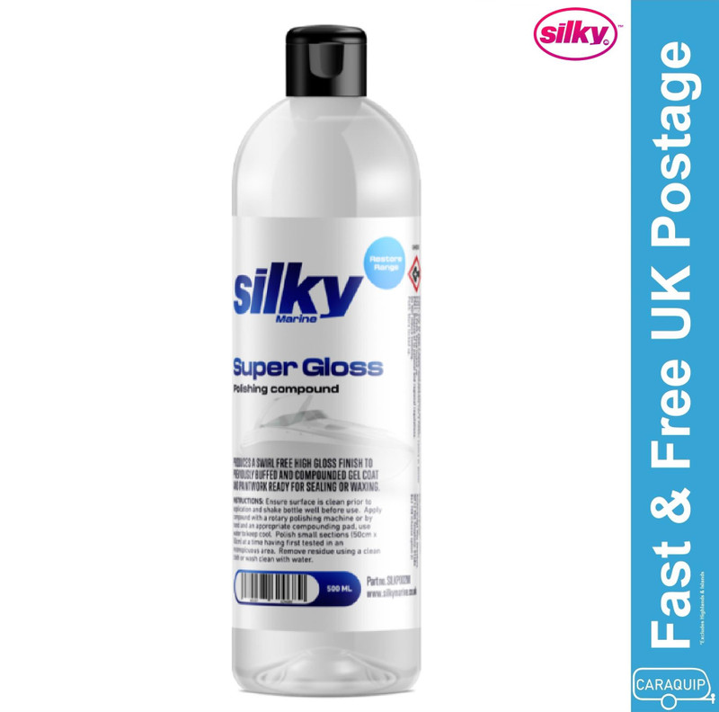 Silky Marine Super Gloss Fineshine Buffing Polish Compound 500ml
