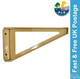 TV Table Shelf Hinged Flap Support Bracket