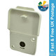 TV Coax Aerial Socket c/w Flap + 5 Metre Lead