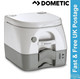 Dometic Portable Toilet ( 9.8 ) - Grey