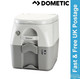 Dometic Portable Toilet ( 18.9 ) - Grey