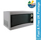 Silver Low Wattage Microwave Oven 17 Litre