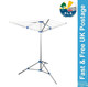 Fold Down Rotary Airer with Tri-pod and Carry Bag