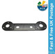 Black In-line N & S Socket Plate