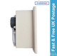 BEIGE External 13amp Socket Box