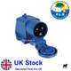 Mains Surface Mounted Inlet c/w Flap