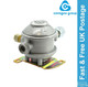 Gas Regulator Straight Outlet 10mm