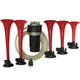 Streetwize 12v La Cucharacha Musical Air Horns Horn Set