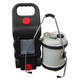 Leisurewize Waste Hog-Water Hog 40 Litre Twin Pack