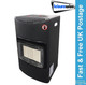 Leisurewize Mobile Gas Cabinet Heater Black