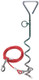 Leisurewize Dog Ground Anchor with Tether Camping Caravan Motorhome LWACC493