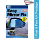 Streetwize Easy Fix Wing Door Mirror Replacement Glass Repair 10"x7"