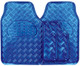 Streetwize Blue Checker Plate Mat Sets