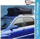 Streetwize Water Resistant 458L Roof Box Cargo Soft Bag 135 x79 x43cm