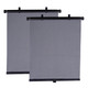 Streetwize Vehicle Car Rear Window Roller Blinds Sun Shade Blinds 45x45cm Pair