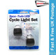 Streetwize 2 pcs Bicycle Bike Light Set