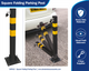 Streetwize Vehicle Parking Driveway Lockable Post Square